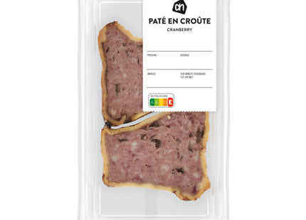 Pate en croute cranberry