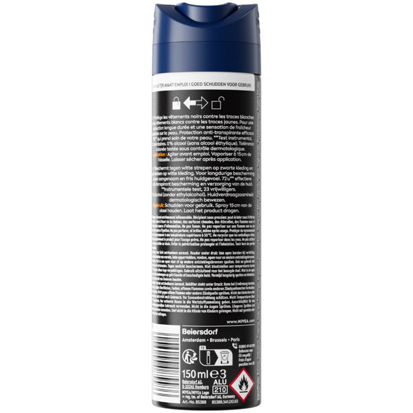 NIVEA Men black & white anti-transpirant spray