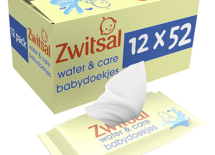 Zwitsal Water&care babydoekjes zwitsal geur