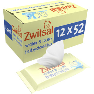 Zwitsal Water&care babydoekjes zwitsal geur
