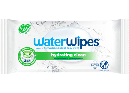 WaterWipes Hydrating clean doekjes