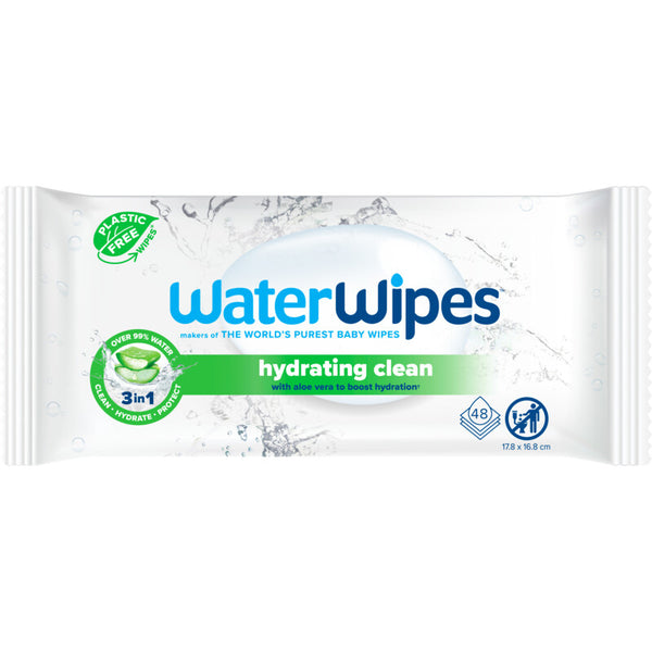 WaterWipes Hydrating clean doekjes