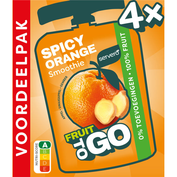 Servero Fruit to Go Spicy Orange Value Pack