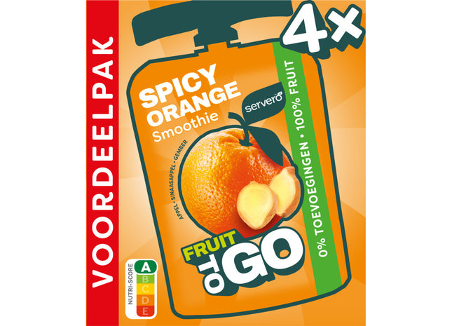 Servero Fruit to go spicy orange voordeelpak