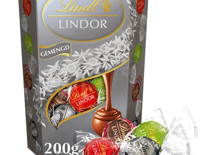 Lindt Lindor gemengde chocolade bonbons zilver