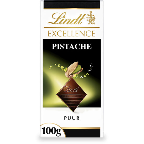 Lindt Excellence reep pure chocolade pistache