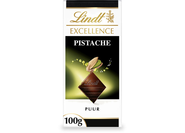 Lindt Excellence reep pure chocolade pistache