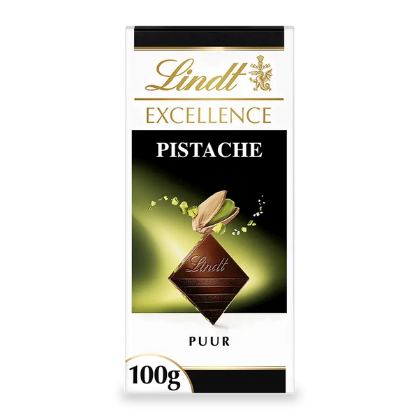 Lindt Excellence reep pure chocolade pistache
