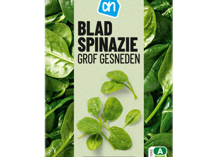 Bladspinazie grof gesneden