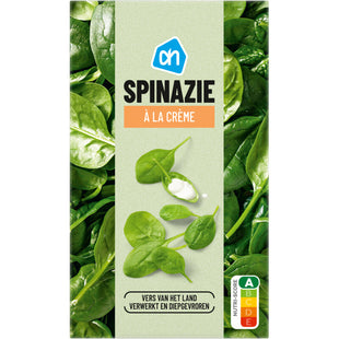 Spinazie à la creme