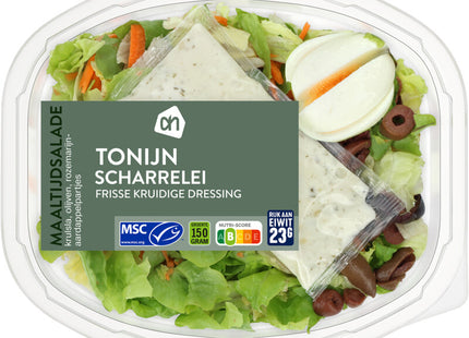 Basis maaltijdsalade tonijn scharrelei