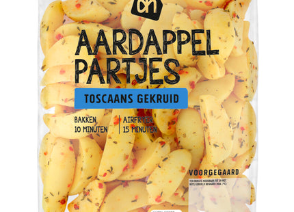 Aardappel partjes Toscaans gekruid
