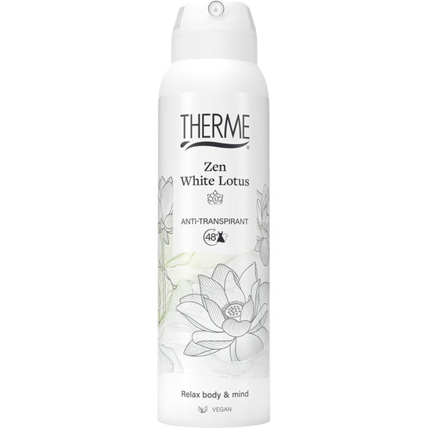 Therme Zen white lotus anti-transpirant spray