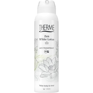 Therme Zen white lotus anti-transpirant spray