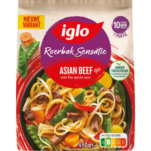 Iglo Roerbaksensatie Asian beef