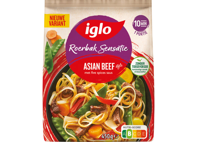 Iglo Roerbaksensatie Asian beef