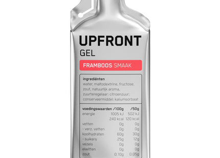 Upfront Gel framboos smaak