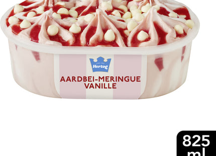 Hertog Ijssalon aardbei-meringue vanille