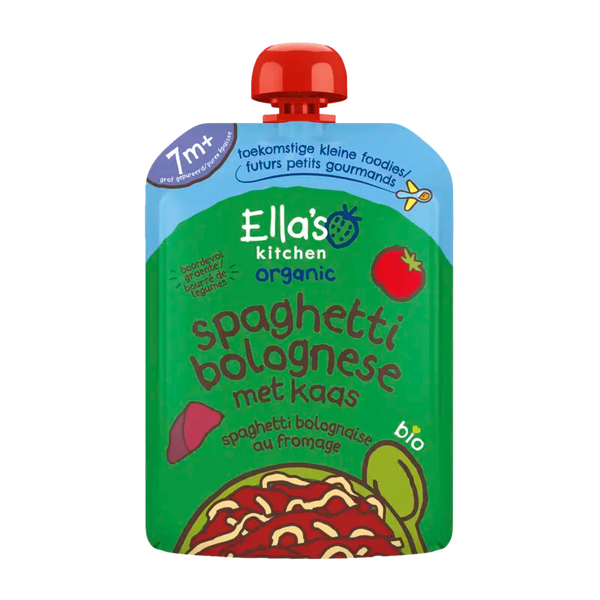 Ella's kitchen Spaghetti bolognese met kaas 7m+