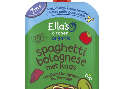 Ella's kitchen Spaghetti bolognese met kaas 7m+