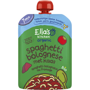 Ella's kitchen Spaghetti bolognese met kaas 7m+