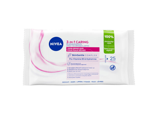 NIVEA Reinigingsdoekjes droge/gevoelige huid