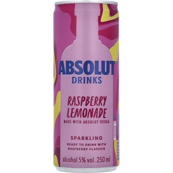 Absolut Raspberry lemonade