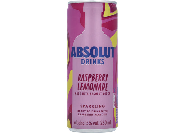 Absolut Raspberry lemonade