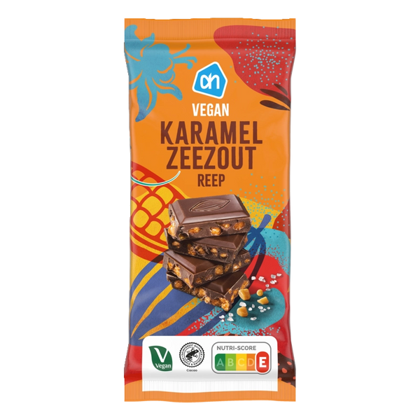 Vegane Karamell-Meersalz-Riegel