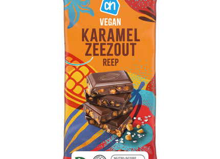 Vegan karamel zeezout reep