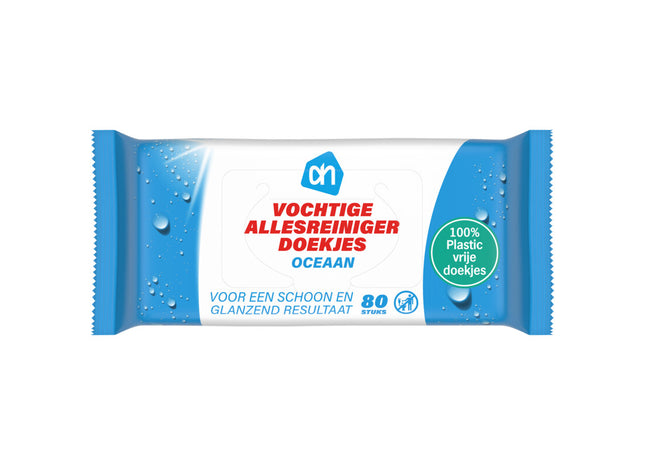 Vochtige allesreiniger doekjes oceaan