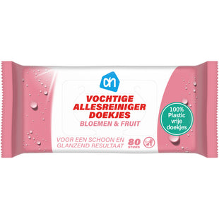 Vochtige allesreiniger doekjes bloemen