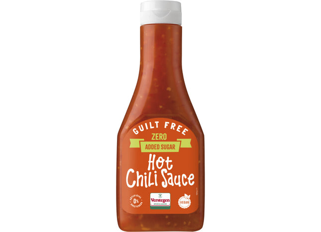 Verstegen Hot chili saus zonder toegevoegd suiker