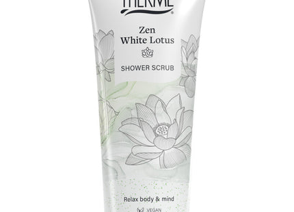 Therme Zen white lotus rice shower scrub