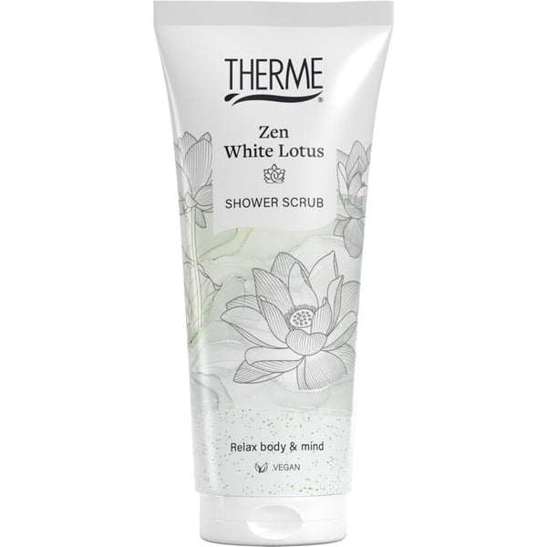 Therme Zen white lotus rice body scrub