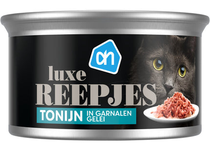 Luxe tonijn reepjes met garnaal gelei
