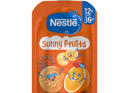 Nestlé Sunny fruits knijpfruit 12m+