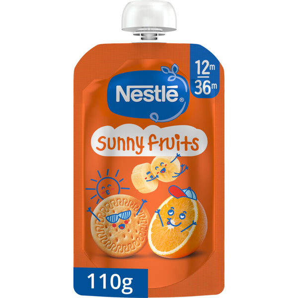 Nestlé Sunny Fruits fruit puree pouch 12m+