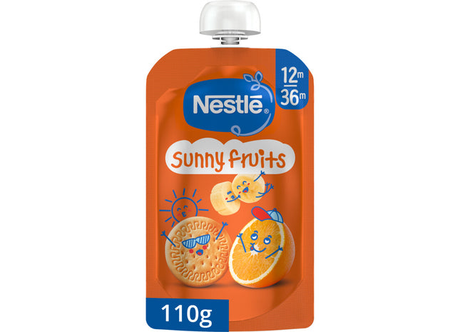 Nestlé Sunny fruits knijpfruit 12m+