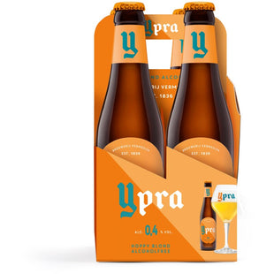 Ypra Hoppy blond alcoholfree 4-pack