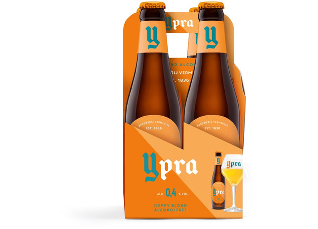 Ypra Hoppy blond alcoholfree 4-pack
