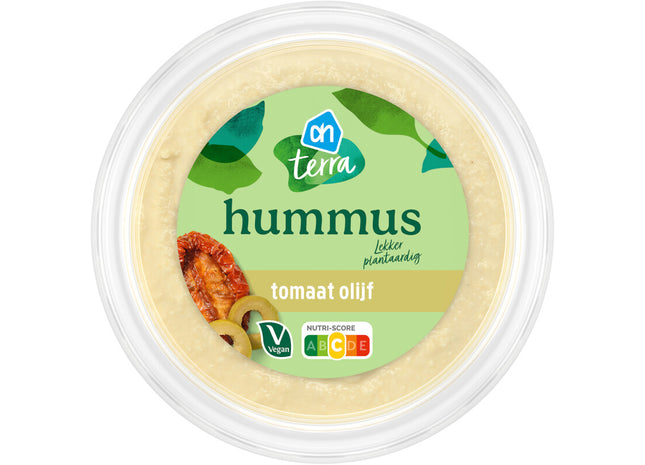 Terra Plantaardige hummus tomaat olijf
