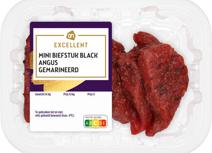 Excellent Mini biefstuk black angus gemarineerd