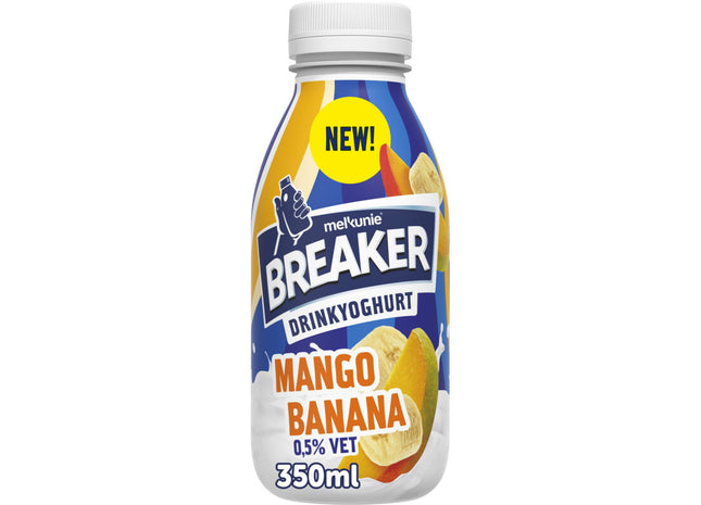 Melkunie Breaker drinkyoghurt mango banana