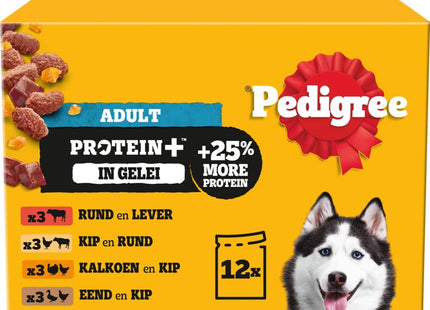 Pedigree Adult protein+ selectie in gelei