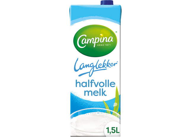 Campina Langlekker teilentrahmte Milch