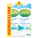 Campina Long-lasting tasty semi-skimmed milk value pack
