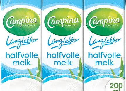 Campina Langlekker halfvolle melk 6-pack