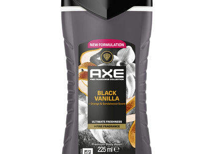 Axe Black vanilla + fine fragrance showergel