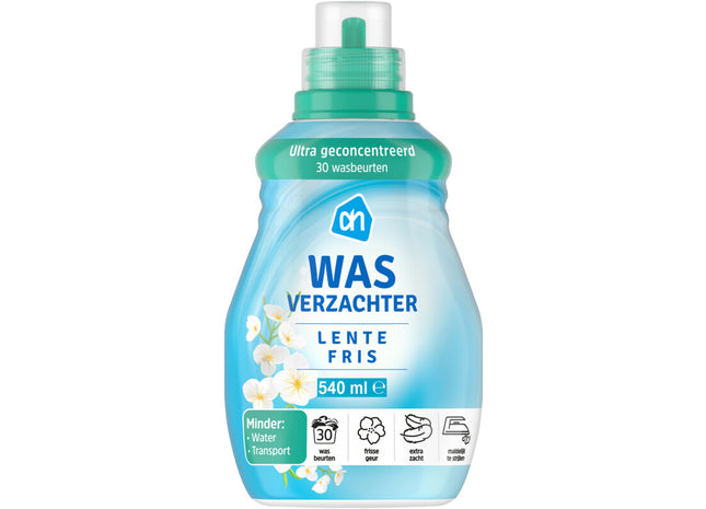 Wasverzachter geconcentreerd lentefris